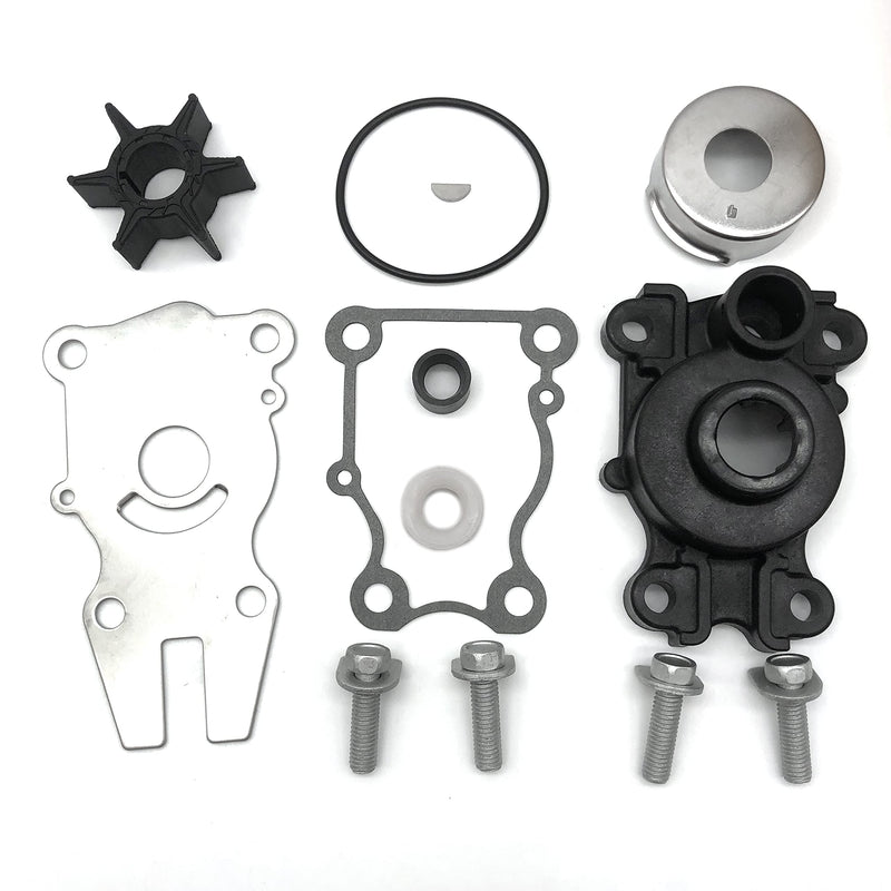 63D-W0078-01,63D-W0078-00-00 Outboard Water Pump Impeller Repair Kit For Yamaha 40 50 60 HP 2/4-Stroke Outboard Sierra 18-3415 18-3434 40HP 50HP 60HP C40 F50 F60 1995-2020 40 50 60(Housing)
