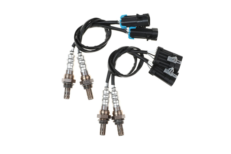 O2 Oxygen Sensor for Chevrolet Silverado Sierra 1500 2500 Savana Express 3500 GMC Sierra C1500 C2500 K1500 K2500 Suburban Yukon XL Tahoe 1996 1997 1998 1999 2000 2001 2002#2 * 234-4012, 2 * 234-4018