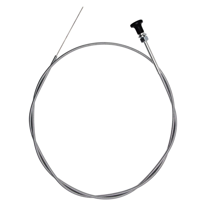 HAKATOP 237 Rotary Universal Push Pull Choke Cable for Tractors 290831 63 inch Inner 60 inch (2-3/4" Travel)