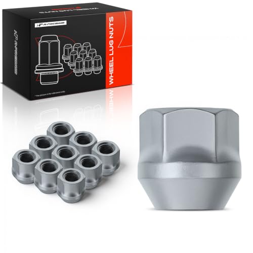 A-Premium Front or Rear M12-1.50 Wheel Lug Nuts, Set of 10 10PCS