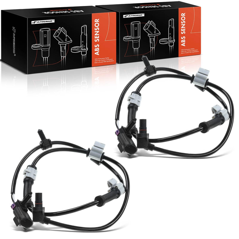 A-Premium ABS Wheel Speed Sensor Compatible with Oldsmobile, Buick, Saab, Chevy & GMC Models - 9-7x, Trailblazer EXT/Envoy XL 2002-2006, Trailblazer/Envoy 2002-2009, Bravada, Envoy XUV, Rainier, SSR