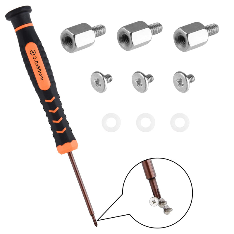 ASTARON PC Screws M.2 Screw Kit，NVMe Screw m.2 SSD Mounting Kit for ASUS Motherboard 10