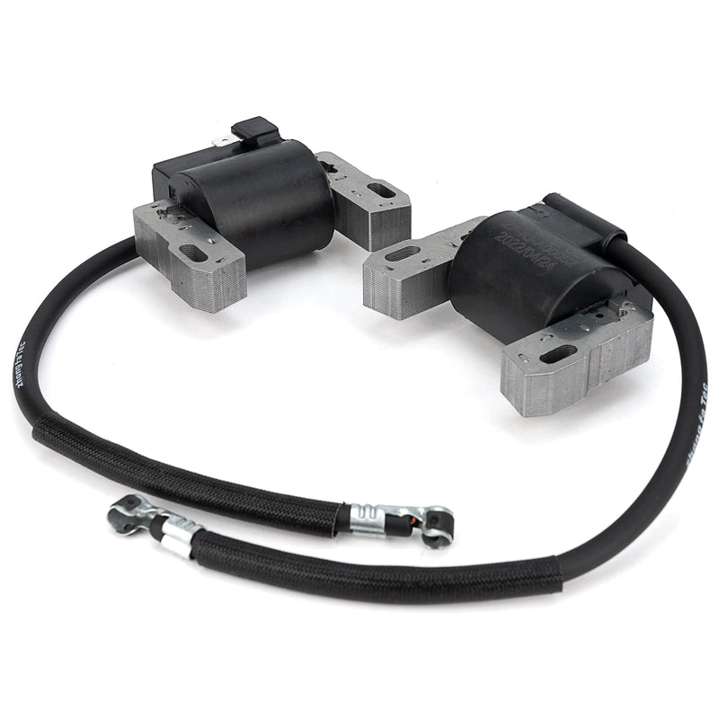 Ignition Coil Pack 592846 Compatible with Briggs Stratton Intek V-Twin 18-22HP Engine, Replaces 691060 401577 799651 （2Pcs）
