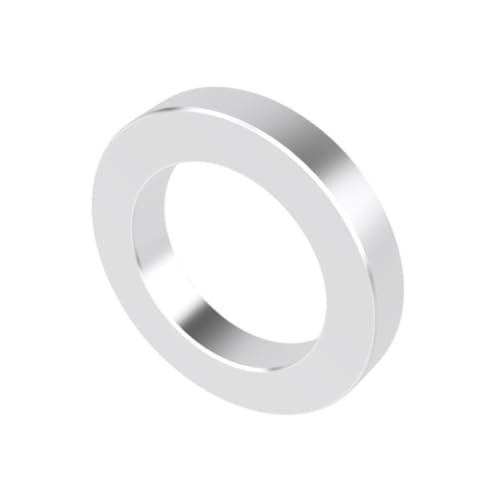Aluminum Spacer 3/4" OD x 1/2" ID x 1/8" Long-Round Spacer Unthreaded Standoff Bushing Plain Finish, Fits Screws Bolts M12 and 1/2" by Metal Spacers Online (10 Pack) 1/8" Length 10
