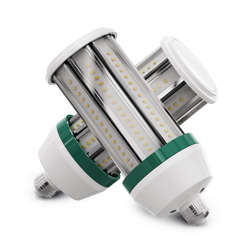 5000LM LED Corn Light Bulb, Energy Efficient 38W (300W Equivalent) LED COB Light 5000K Daylight for Large Area Garage Barn Workshop Yard High Bay E26 Standard Base (2 Pack) 2 Count (Pack of 1) 5000lm