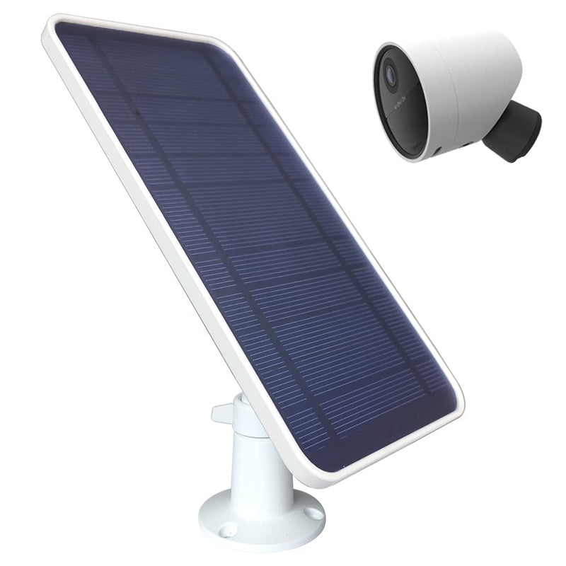 DIANMU Solar Panel Compatible with SimpliSafe Outdoor Security Camera, with 13FT Weatherproof Cable and Aluminum Alloy Adjustable Mount (1 Pack) 1 Pack