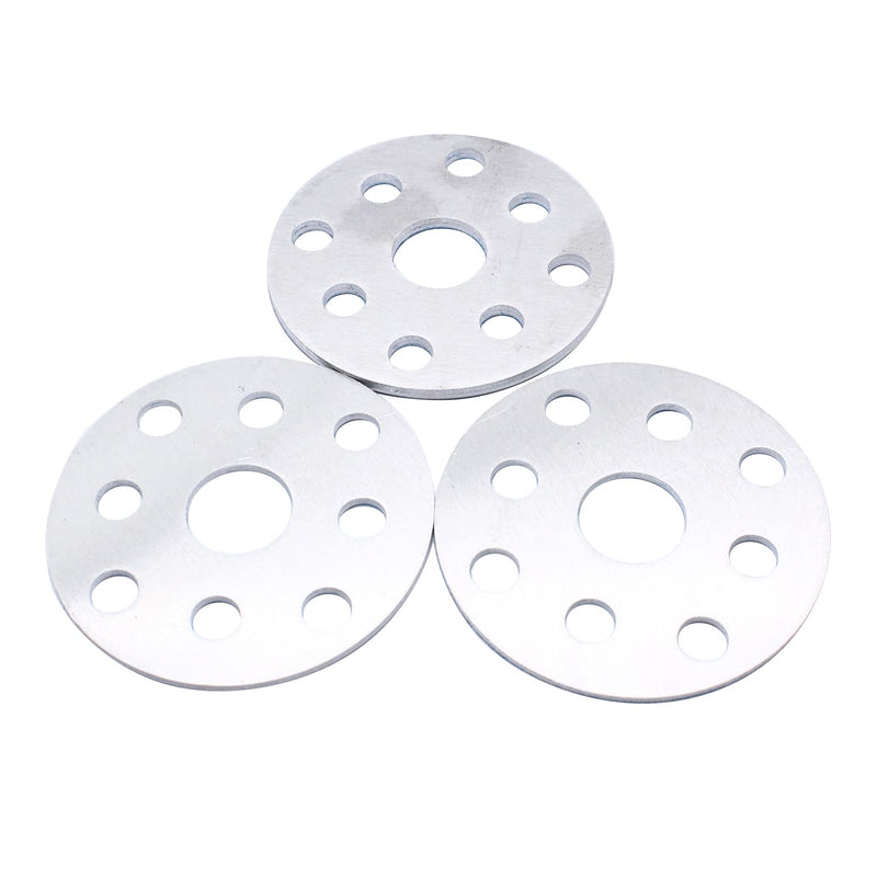 3 PCS/SET SHLPDFM Water Pump Pulley Shim 6129 1/8 Inch 1/16 Inch Water Pump Pulley Shim Fits for Most Chevy and Ford Water Pumps