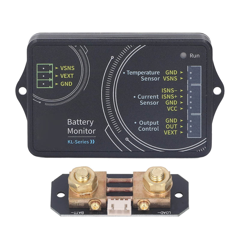 Battery Monitor, Bluetooth Battery Capacity Tester, 100A 0‑120V Voltmeter Ammeter Testing Tool, Battery Multimeter for Measuring Volt Ampere, Power, Capacity, Time, Watt Hour