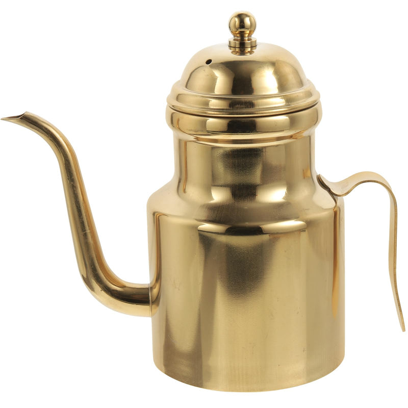 Cabilock 14oz Olive Oil Dispenser Bottle for KitchenGold Olive Dispenser Gold Stainless Oil Dispenser Bottle Vinegar Dispenser Can with Non-for Kitchen Gadgets, Air Fryer, Salad 14 Ounces Golden