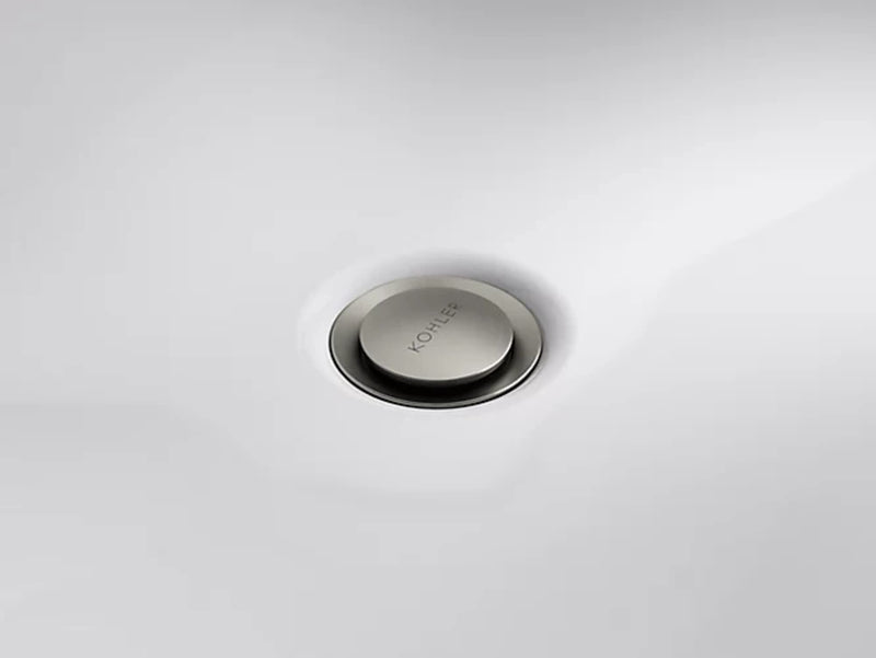 Kohler RH1464524-BN Clicker Drain with Overflow in Vibrant Brushed Nickel (Pack of 1)