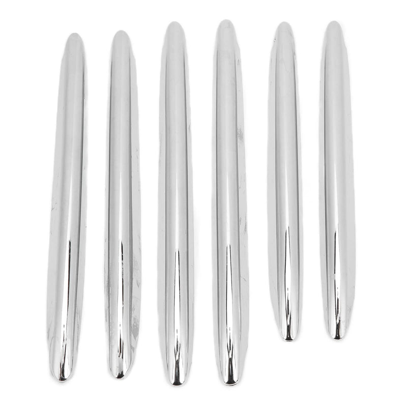 Fydun 6Pcs Car Engine Hood Vent Grille Cover Trim Chrome Car Accessories for Benz R172 SLK 2011‑2019