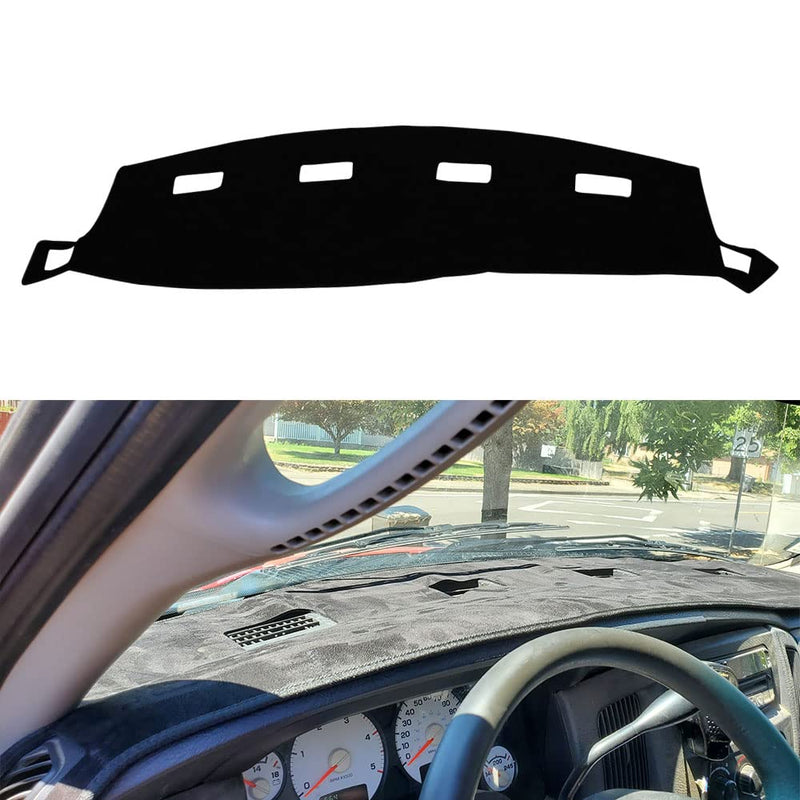 KEDAKEJI Dashboard Dash Board Cover Mat Carpet Compatible with 2002-2005 Dodge Ram 1500 2500 3500