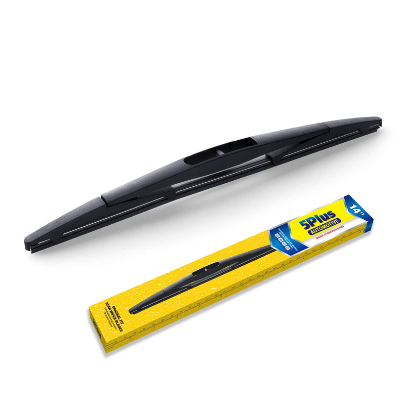 5 PLUS Rear Wiper Blade 14 inch (14-B), Replacement for Honda CRV 2011-2007 Fit 2020-2007 Pilot 2020-2016,2008-2003 /Acura RDX 2018-2007 MDX 2020-2014 Back Windshield Wiper Blade +More 14"(14-B)
