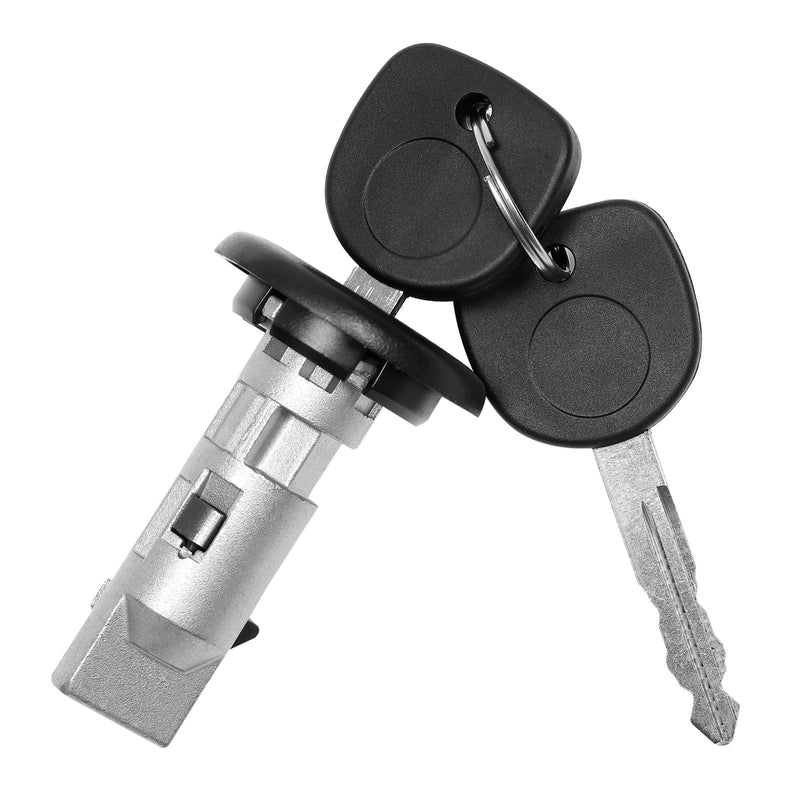 Ignition Lock Cylinder Switch with Keys, Compatible with 1999-2007 Chevy Silverado Avalanche Tahoe Suburban GMC Sierra Yukon Buick Hummer Bravada Pontiac Vehicles, Replace#: US-312L Ignition Cylinder