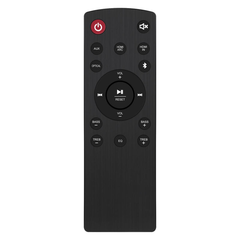 100027812 100008866 100015717 Replaced Remote Control Fit for ONN Sound BAR Blast 5.1 400W 36" Soundba 36'' 5.1 Soundbar 195925216466