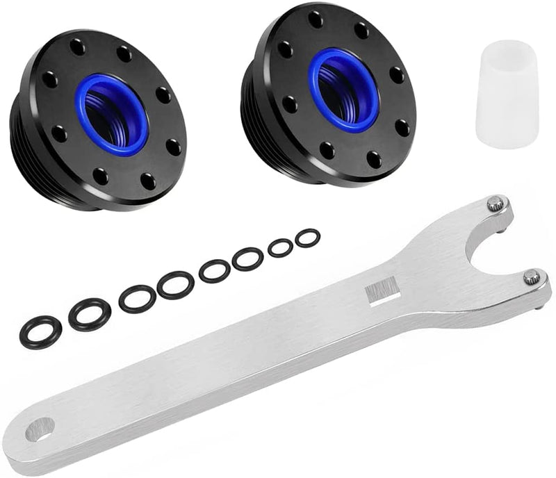 HC5345 Seal Kit Replacement for Seastar HC5345 Seal Kit - Front Mount Hydraulic Steering Cylinder Seal & Pin Wrench HS5157 Kit Fit for HC6750, HC6751, HC5340, HC5341, HC5342, HC5343, HC5344, etc Blue