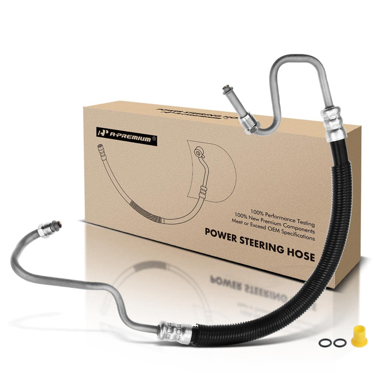 A-Premium Power Steering Pressure Hose Line Assembly Compatible with GMC, Chevrolet, Cadillac Models - Silverado 1500, Silverado 2500, Silverado 3500, Escalade, Sierra 1500, Sierra 2500, Yukon