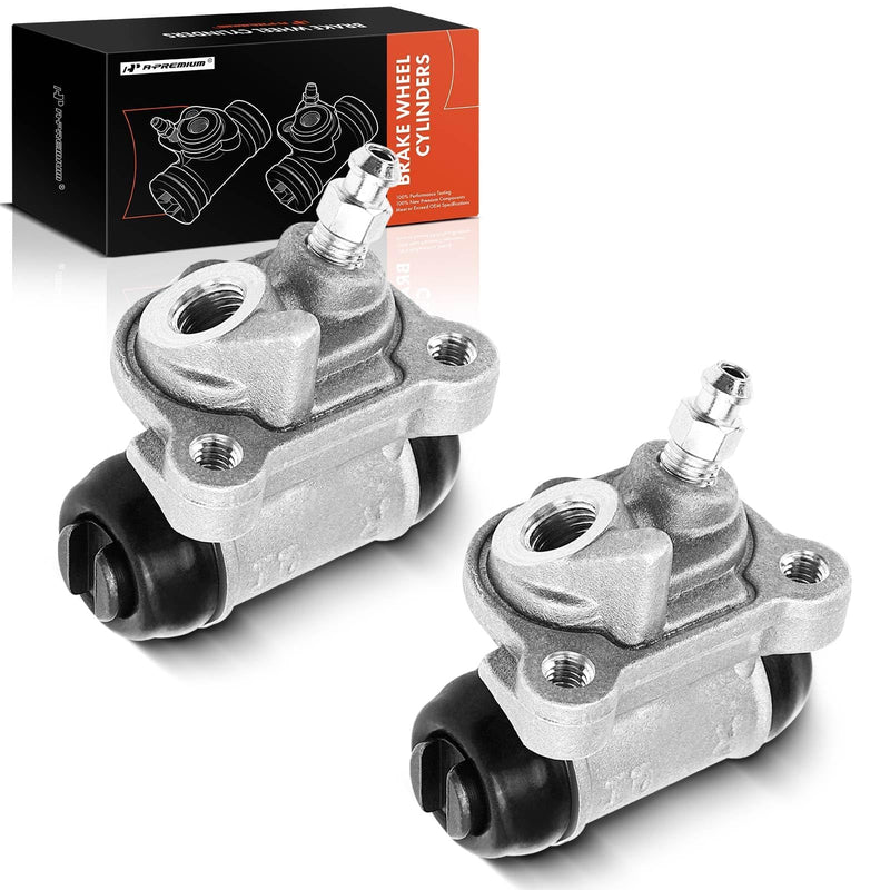 A-Premium Front Brake Wheel Cylinders Compatible with Honda Recon 250 1997-2009/2011-2014/2016-2020 Driver and Passenger Side 2-PC Set