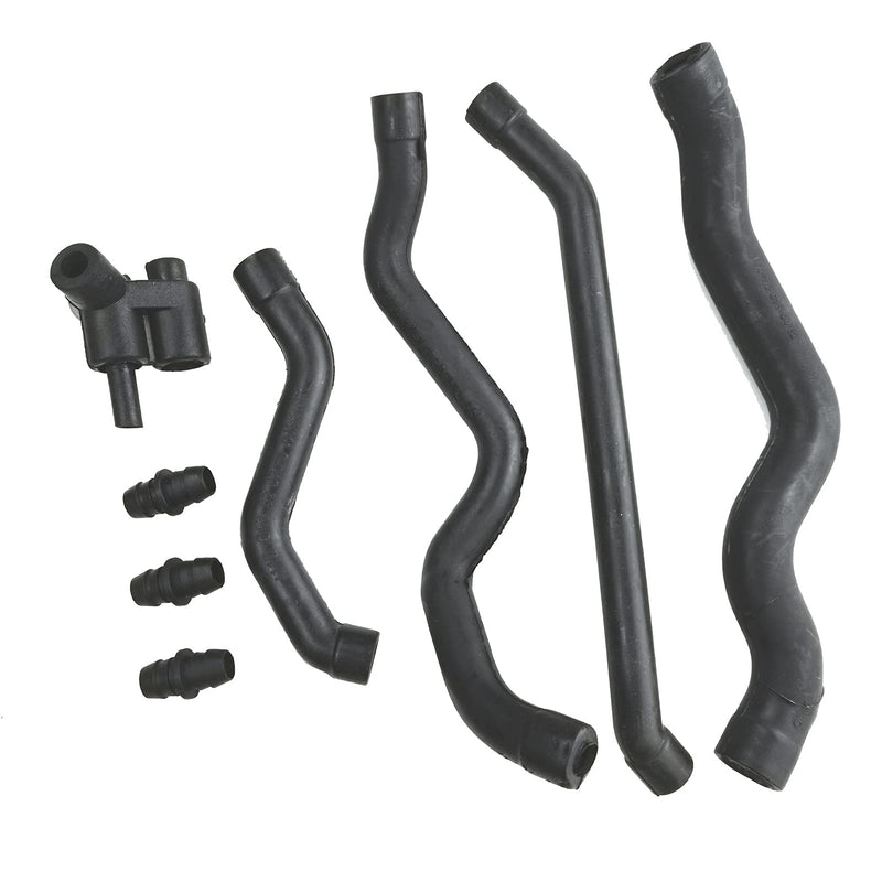 8 X Crankcase Ventilation Air Intake Breather Hose Tube Replacement Kit fit for 1998-2011 Mercedes Benz #1120180209