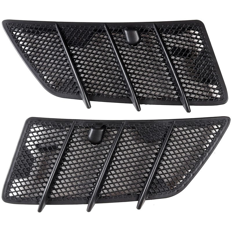 1648804305 1648804405 Pair Hood Air Vent Grille Cover for Mercedes W164 ML350 ML450 ML550 ML63 AMG GL320 GL350 GL450 GL550 Class 2008-2011 2009 2010 Hood Air Vent Cover Left Right