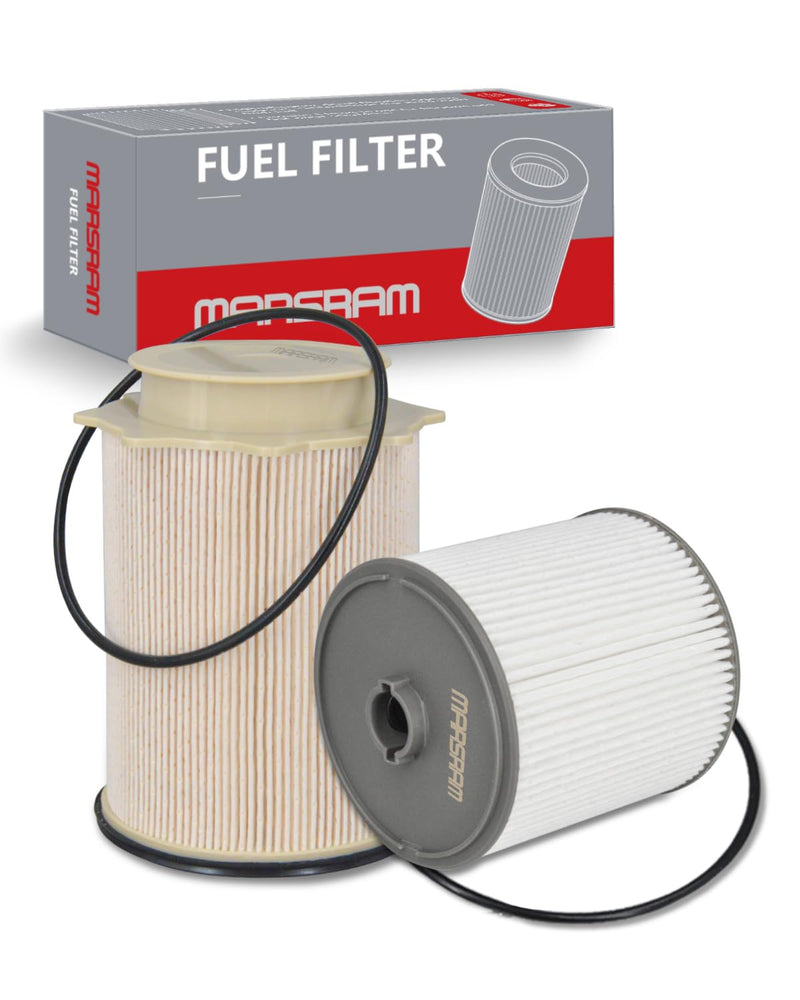 Marsram 6.7 Cummins Fuel Filter Water Separator Set fits for 2019 2020 2021 2022 2023 2024 Dodge Ram 2500 3500 4500 5500 6.7L Cummins Diesel Turbo Engines, Replace 68157291AA 68436631AA 2019-2024 1 Set