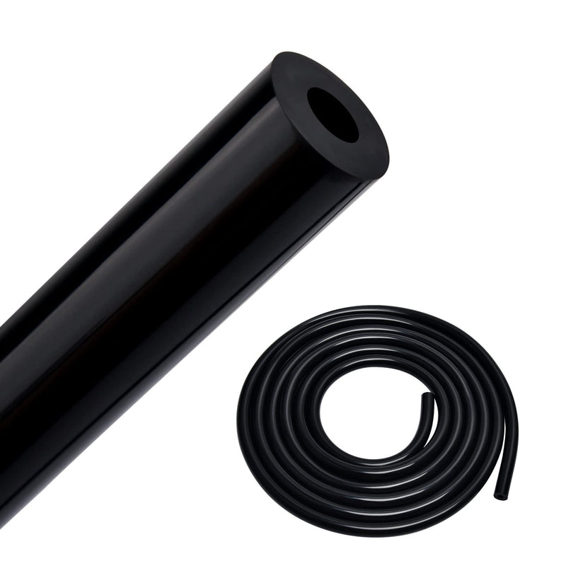 EVIL ENERGY 1/4 Silicone Vacuum Tubing Hose Line 10FT 130PSI Max Pressure Black (6mm ID) 1/4 10FT