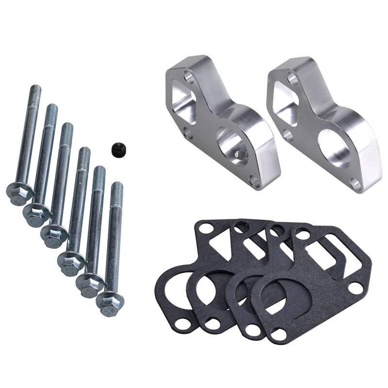 LS Water Pump Spacers kit Adapter Swap Kit Compatible with Camaro LQ4 LS1 5.3l LSX LQ9 LS6 L33 LS2 Engine Series
