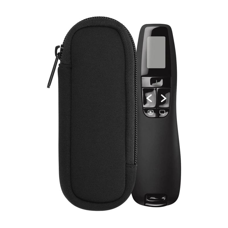 kwmobile Neoprene Laser Pointer Case Compatible with Universal Laser Pointer - Inside Size 5.7 x 2 inches (14.5 x 5 cm) - Black