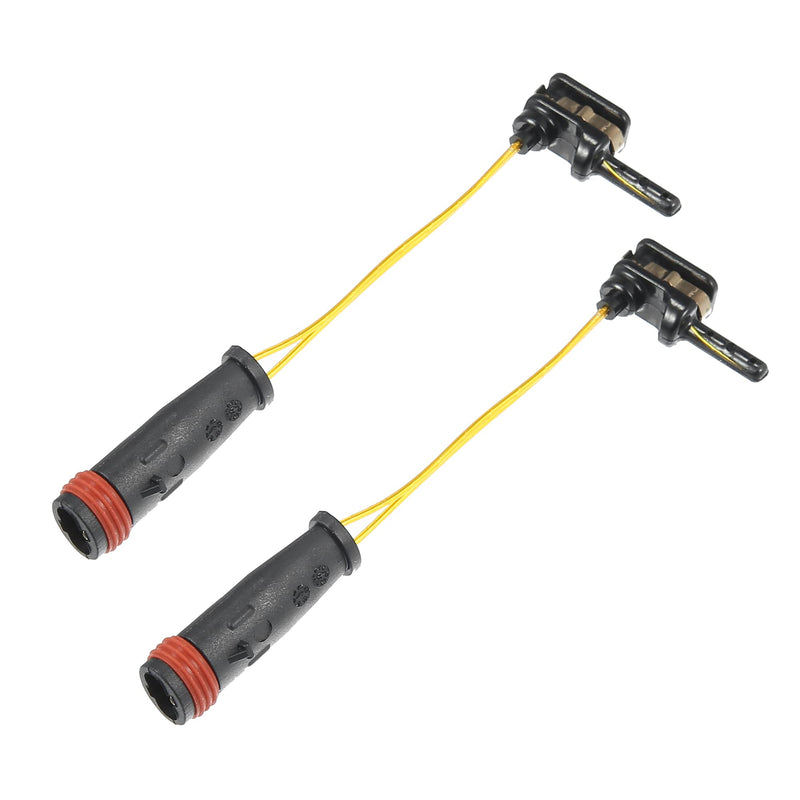 X AUTOHAUX 2pcs 2115401717 Front Rear Disc Break Pad Wear Sensor for Mercedes-Benz CL500 S430 2000-2006 2