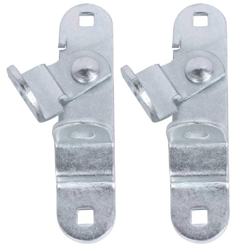 Cargo Trailer Door Latch Hasp Keeper for Ramp Padlock Race Bar Lock Handle Enclosed Car Hauler ‎2 Pack