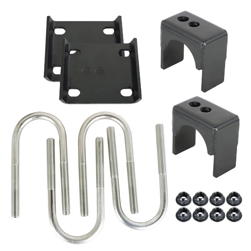 WFLNHB 5" Rear Lowering Drop Axle Flip Kit Replacement for Chevrolet C10 Replacement for GMC Truck 1973-1987