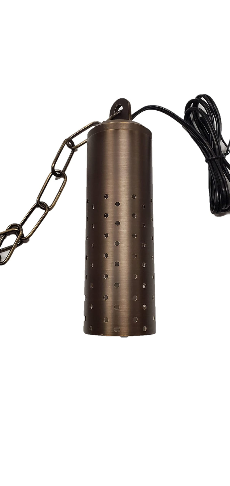Ironsmith Lighting Products Starlight Outdoor Hanging Light Fixture - Solid Brass Oil-Rubbed Bronze Pendant Lights, LED and Halogen Compatible - Star Lighting Style Pendant Light