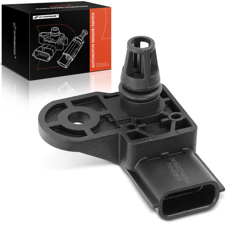A-Premium Manifold Pressure MAP Barometric Sensor Compatible with Mazda CX-5 2013-2021, 3 2012-2021, 6 2014-2021 2.0L 2.2L 2.3L 2.5L