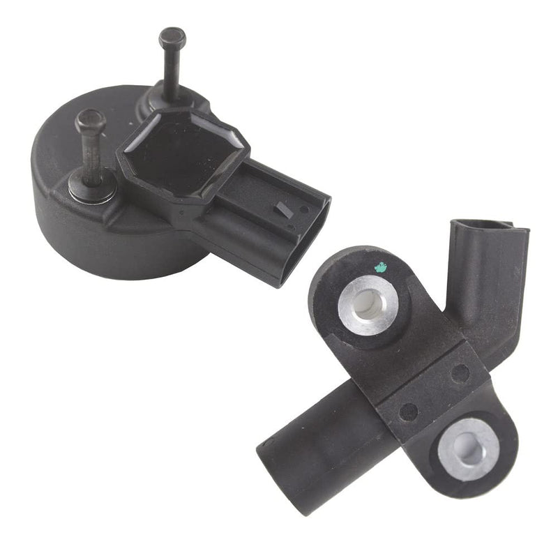 2pcs Crankshaft + Camshaft Position Sensor Kits for Ford F-150 4.2L 1997 1998 1999 2000 2001 2002 2003 2005 2006 2007 2008