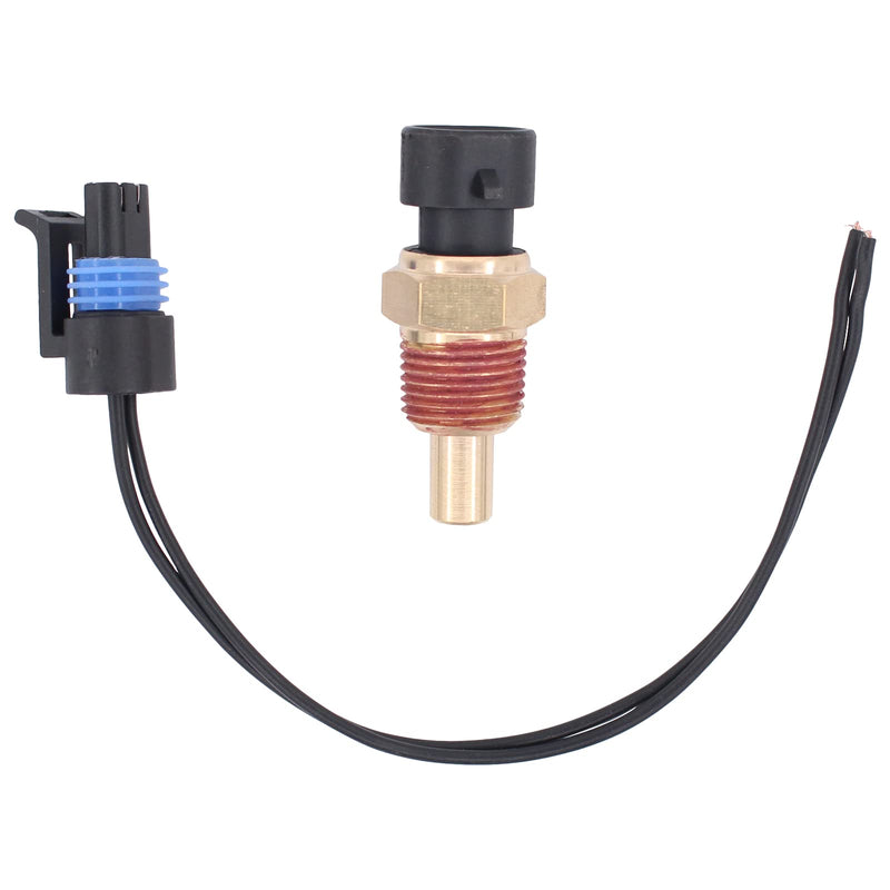 MOTOKU Engine Coolant Temperature Sensor and Harness for Chevy GMC Cadillac Pontiac Buick