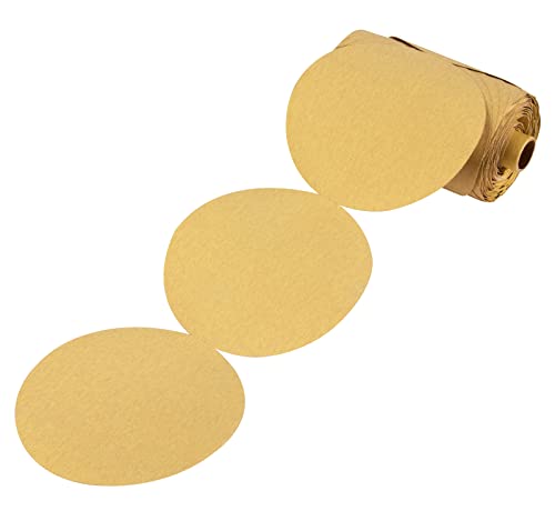 MIDO Professional ABRASIVE100 PCS PSA Sanding Discs 6 Inch Adhesive Backed Sandpaper 600 Grit