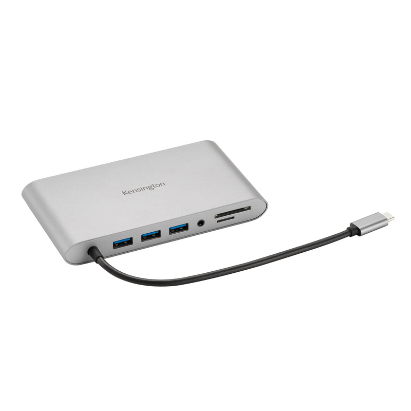 Kensington UH1440P 10-in-1 Dual Monitor USB-C Hub, Laptop Docking Stations with DisplayPort/HDMI/VGA Ports, SD & Micro SD Card Readers, 85W Charging for Thunderbolt 3/4 and USB-C Devices (K33853WW)