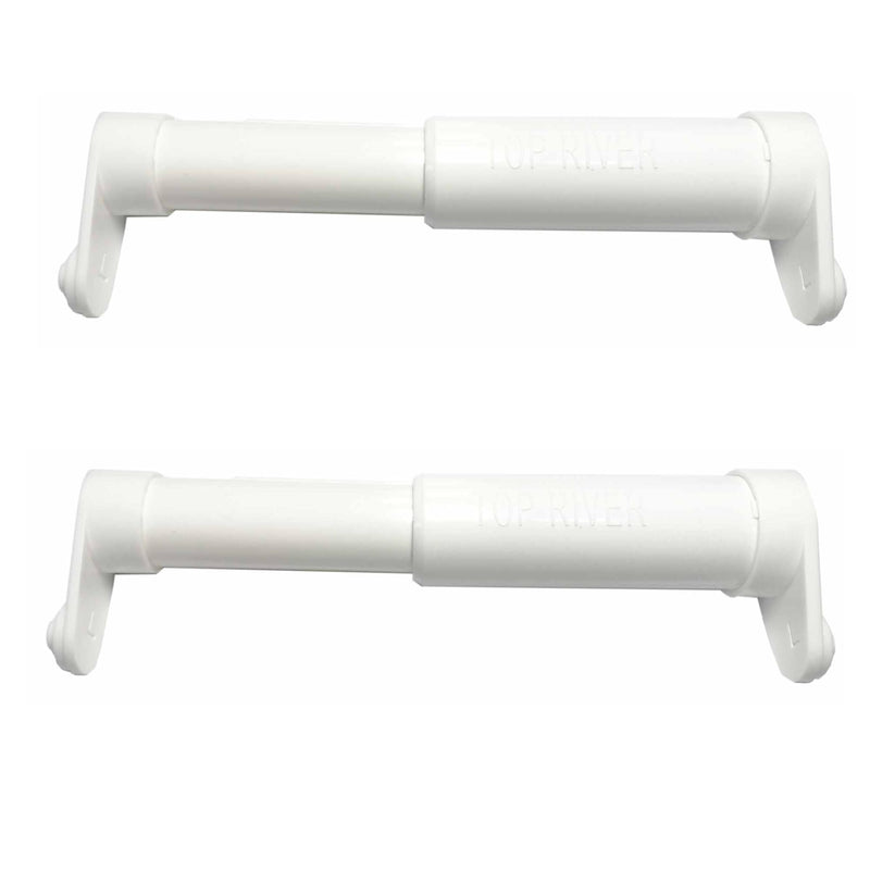 Top River Toilet Paper Holder Extender, Fit Double Rolls and Triple Rolls, Mega Rolls and Large Toilet Paper Rolls (Set of 2)