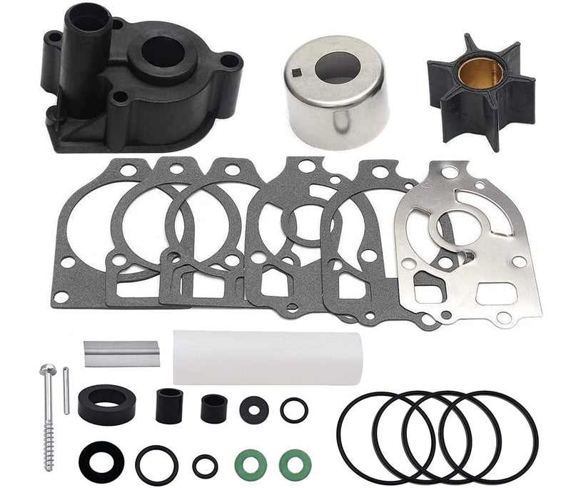 96148A8 Water Pump Impeller Kit for Mercury Mariner 2-Strokes Outboard Motors and MerCruiser R MR Alpha One Drives 46-96148A8 46-96148Q8 46-96148T8 18-3217