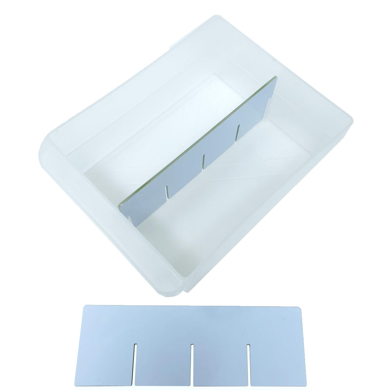 (24-Pack) Large Drawer Configurable Length Dividers compatible with Akro-Mils Plastic Storage Craft Cabinets, (Dividers Only) Length Dividers (Pack of 24)
