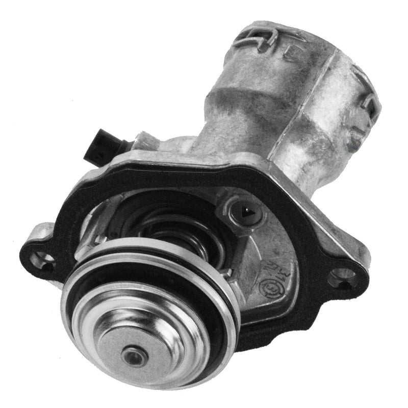 TRQ Thermostat w/Housing Compatible with Mercedes Benz C230 C280 C300 C350 E350 ML350 SLK350 ECA92787