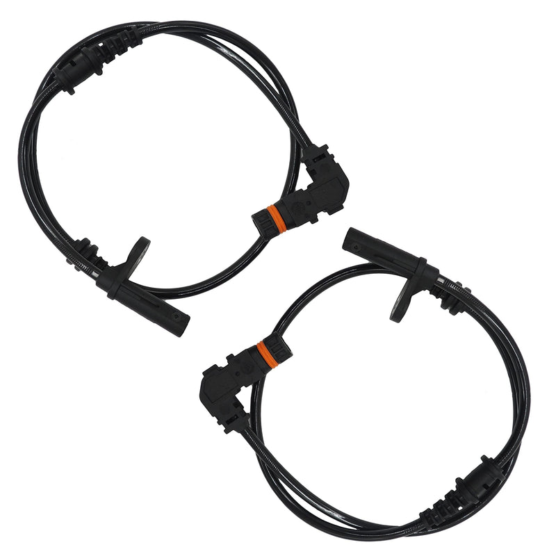 HiSport ALS2688 2PCS Front L/R ABS Wheel Speed Sensor, Compatible with Mercedes-Benz C250 C300 C350 2012, 2013, 2014, 2015 Replace 2049057900, 2049052905, 2049054305