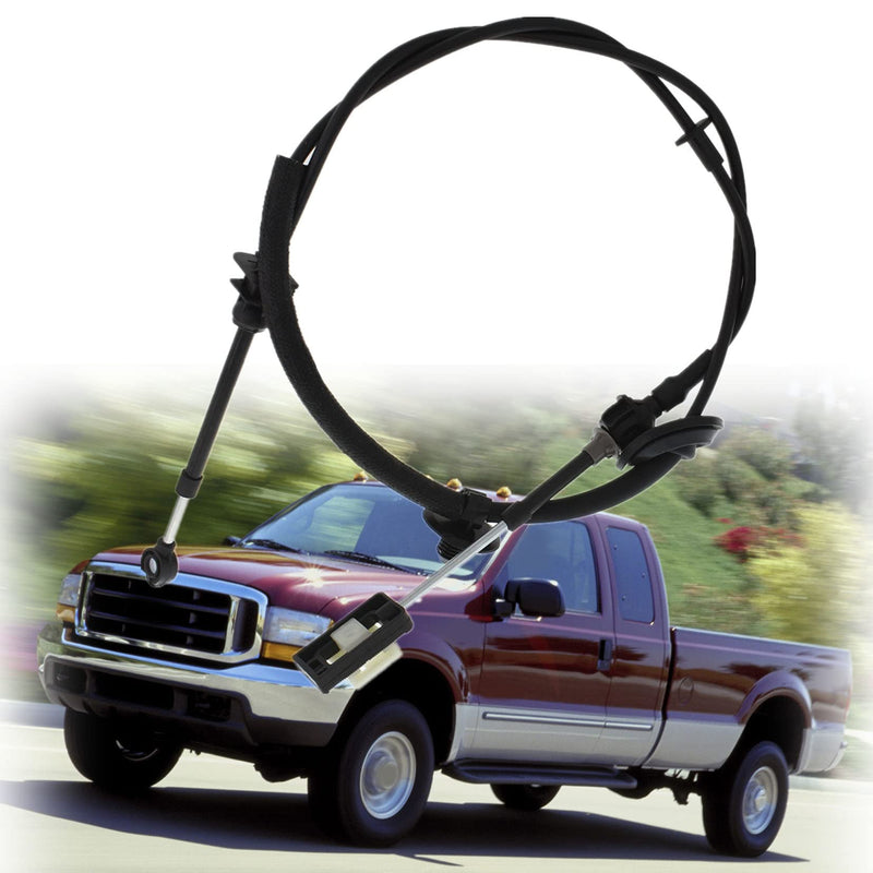  [AUSTRALIA] - Automatic Shift Cable XC3Z7E395CA Replacement for 1999-2004 Super Duty F-250 F-350 F-450 F-550 & 2000-2004 Excursion 7.3L V8