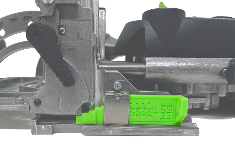Thickness Gauge for Festool Domino DF 500 (Imperial/Inches)