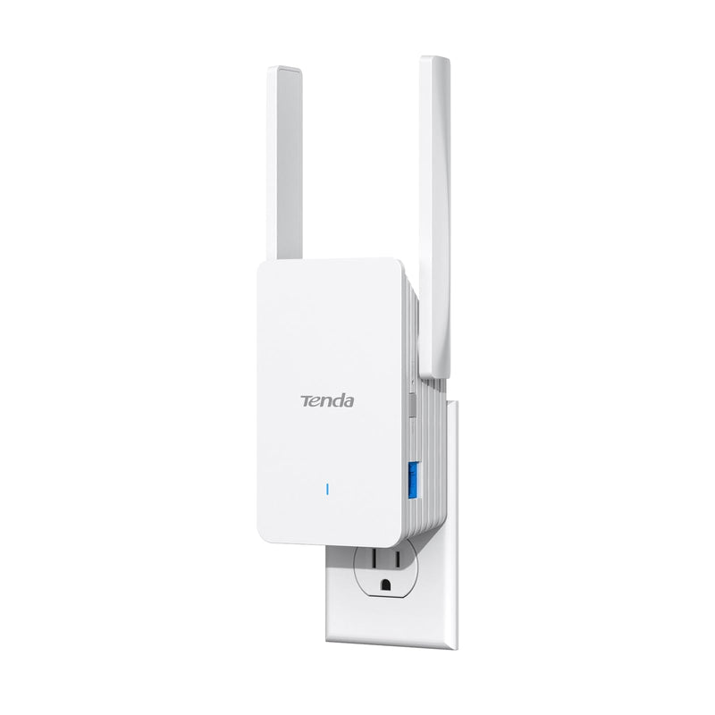 Tenda WiFi 6 Extender, AX3000 Dual Band WiFi Extender Signal Booster with Gigabit Ethernet Port, Home Internet Extender WiFi Booster, AP Mode, WPS Easy Setup(A33) Tenda A33
