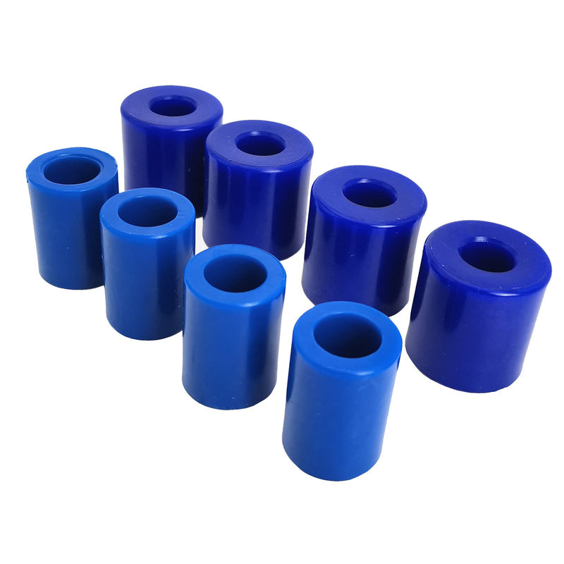 8pcs Hood Roller Bushings Kit fit for Peterbilt 357 375 379 Replace 13-04391 13-03593 and 377 with J Style Hinges
