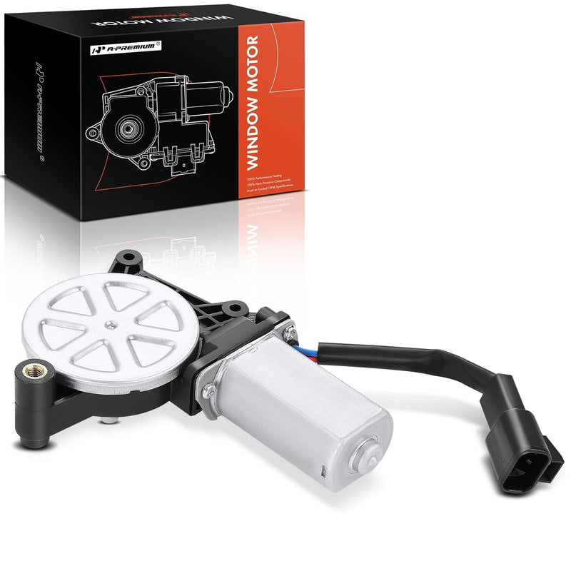 A-Premium Power Window Lift Motor 2-Pins Compatible with Chevrolet Silverado GMC Sierra 1500 2500 Suburban Avalanche Tahoe Yukon XL Cadillac Escalade ESV EXT Pontiac Grand Prix