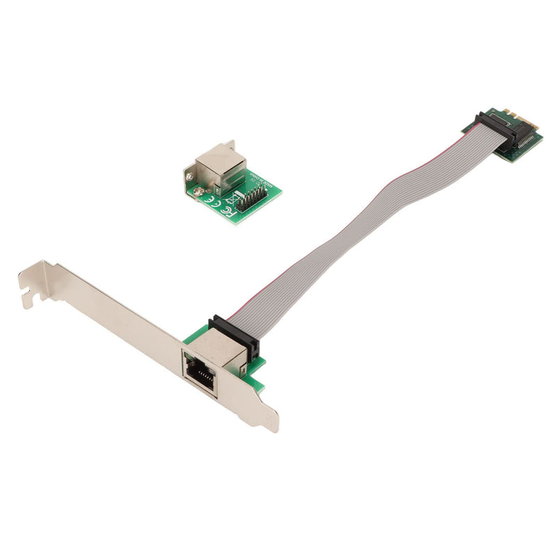 Gigabit Ethernet Server Adapter, M.2 A E Key Single Port Gigabit Server NIC Adapter 1000M RJ45 Ethernet NIC.