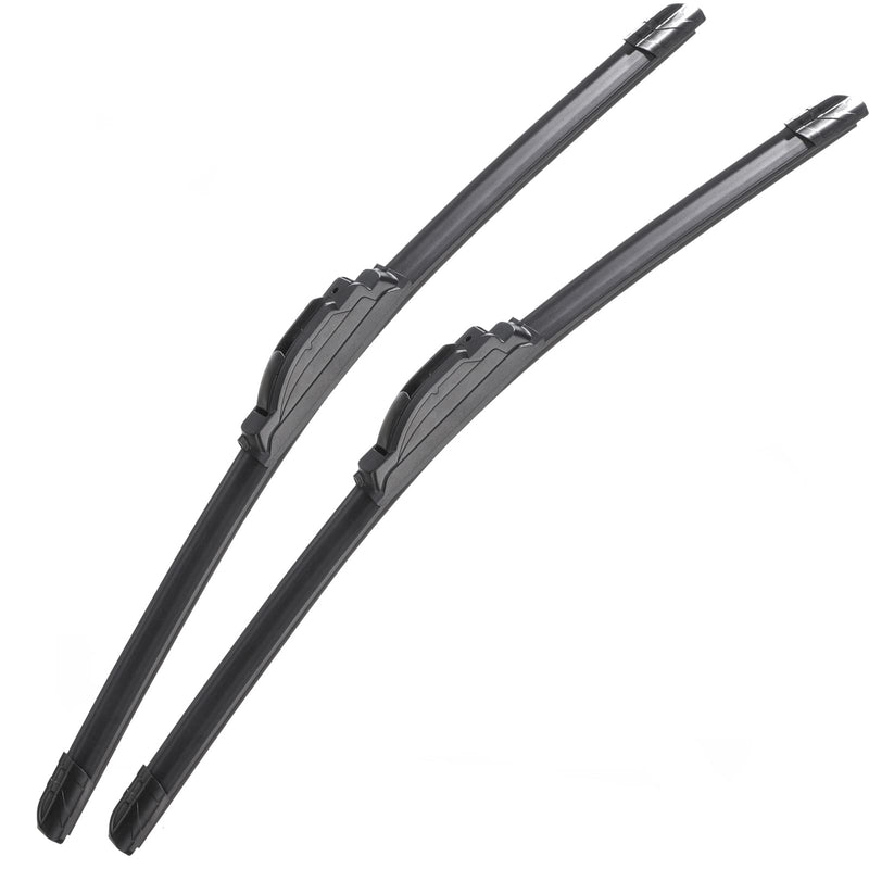 20"+20" Windshield Wiper Blade Replacement for 2003-2014 Ford E-150 E-250 E-350 Super Duty 2005-2010 Ford Explorer 2009-2014 Nissan Cube Front Windscreen Wiper for U/J hook CM2020