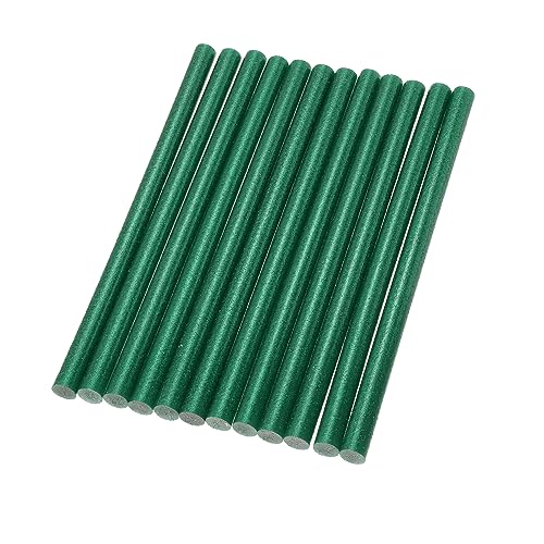 X AUTOHAUX 12pcs 11 x 200mm EVA Bling Paintless Dent Repair Hot Melt Dark Green